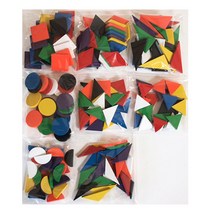 킨더바움 2.5cm7가베리필192개 가베도형물 도형가베 원목블록 도형블록, 칼라풀