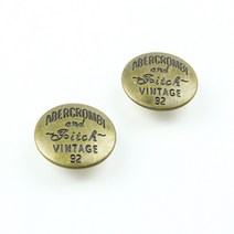 아베크 스냅단추 (15mm17mm20mm)10개-엔골드, 스프링스냅15mm, 10set