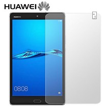 유베키 화웨이 미디어패드 M3 Lite 8.0 지문 강화 유리 액정보호필름, 태블릿글라스(총1장)
