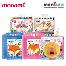 모나미 모니주 화구류 크레파스 색연필 사인펜 연필 물감, A. 연필, 6. HB 10본입 여