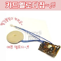 핸디몰 카드멜로디칩~(캐롤 생일) 카드만들기재료