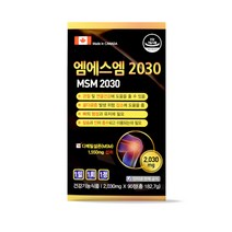 엠에스엠 2030 90정 캐나다산 관절 연골건강, 1개