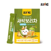 엘빈즈 여린잎 순한 새싹 보리차, 30포