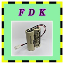 FDK 2N CR17450(6V 2500mAh)+C0640RR 리튬전지작업, 1개
