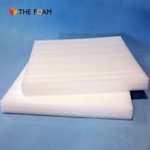더폼 PE폼 화이트 50T*500*500mm, 50Tx500x1000mm_4개