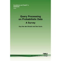 Query Processing on Probabilistic Data: A Survey Paperback, Now Publishers