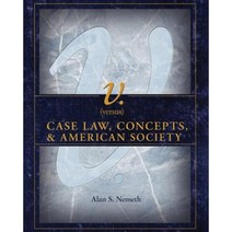 V. (Versus): Case Law Concepts & American Society Paperback, Cognella Academic Publishing