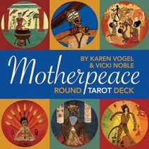 (영문도서) Mini Motherpeace Round Tarot Deck Other, U.S. Games Systems