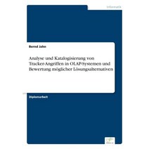 Analyse Und Katalogisierung Von Tracker-Angriffen in OLAP-Systemen Und Bewertung Moglicher Losungsalternativen Paperback, Diplom.de