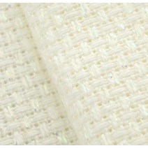 조이십자수 14CT 십자수 반짝이 원단, 14CT 아이보리 펄 원단 1/4마