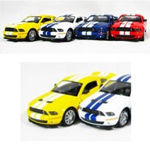 2007 쉘비 GT500 미니카 1대38 스케일 (블루 화이트 옐로우 레드)