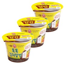 오뚜기 컵밥 톡톡 김치알밥 222g(증량), 192g, 3개