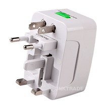 여행용 멀티 어댑터 플러그 110V 250V 올인원 아답타 콘센트 충전기 유럽 동남 아시아 미국 일본 중국 호주 필리핀 홍콩 캐나다 하와이 괌 사이판 베트남 태국 대만 해외 여행, (멀티어댑터-파우치포함)