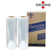 오공 스트레치필름 18mic x500mmx350m 1box(4개입)yestto, 4개
