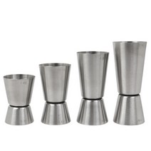스텐 지거 (4size) 칵테일용품 바용품 계량컵, 지거 25ml/50ml, 1개