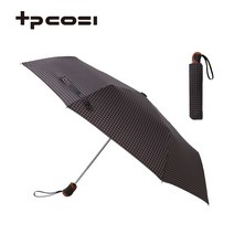 [티피코시] 체크 완전자동 3단우산