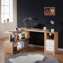 미곳간 스위트 다용도 멀티책상, 화이트크림