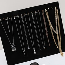 미스21 고급 벨벳 목걸이 진열대