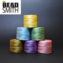 비드스미스 비드스미스(BeadSmith) S-LON 0.5mm 77yd 실, 01, 1개