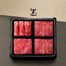 한우지예 1++(8)등급 품격 4호 (등심600g 불고기600g 국거리600g*2) 선물세트, 1set
