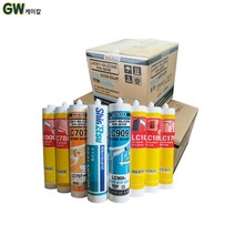 바커 럭키비초산 바이오 실리콘 한박스, LC1100 베란다 전용 실리콘(소시지형) 20개 한박스 백색