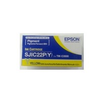 엡손 TM-C3500용 잉크 SJIC22P(Y) 노랑잉크정품, 1개, SJIC22P(Y) 노랑잉크