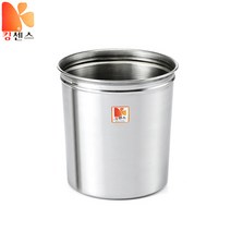 (주)킹센스 27종스텐 오픈휴지통, 오픈(깡통)휴지통-중