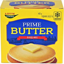 롯데푸드 프라임 버터 450g(무료냉장배송), 450g, 4개