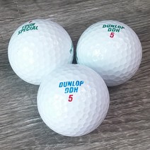 천하 로스트볼 중고골프공 모음 (30알), 던롭DDH A 화이트 (30알) 로스트볼, 3팩