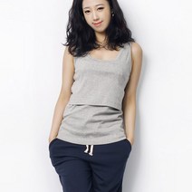 마더라이크 M.망고수유나시- 빅사이즈 홈웨어 수유복 면 모유수유