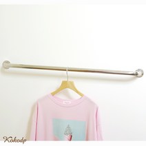코코디피 용접 스테인레스 스텐 튼튼한 옷가게 벽면 부착 주문제작 행거 옷걸이 헹거, 사이즈 주문제작(가로와 폭 배송메시지 기재) + 폴리싱(유광-촬영제품)