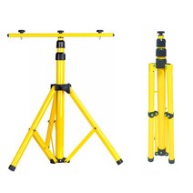 동화상사 2등형 LED 투광기 작업등 랜턴 삼각대 거치대 받침대 3단길이조절