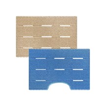 다드림몰 친환경 EPP 웰빙 욕실 현관 화장실 다용도발판, 트임(블루), 1개