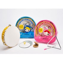 아주문구 베리악기 리듬악기세트(VAR-130S), 분홍색