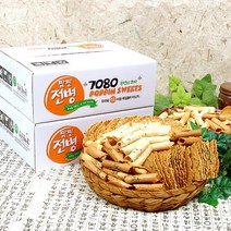 [푸르젠] 추억의 옛날 과자 전병 5종, 6개, 1kg