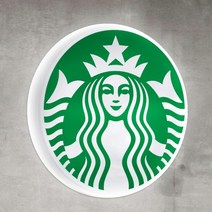 피오피코리아 60cm 원형포인트간판 돌출간판(단면), 단면포인트간판+단면출력물