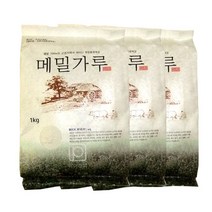 아이리피 메밀가루1kg 국산메밀100%, 3개, 1kg