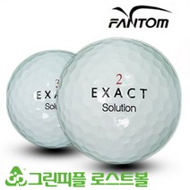 팬텀 이그젝 솔류션 2피스 A+급 로스트볼 16개
