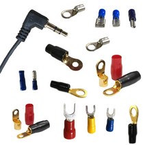 터미널 단자 압착 슬리브 피스 카오디오 AUX케이블, 21 압착Y단자 대형 10개 SET