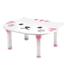 아린산업 다용도상밥상 술상 좌식책상 다용도테이블 고양이-화이트, 화이트