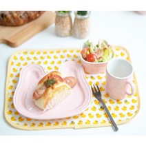 세맘스 어린이 방수식판매트, 러버덕, 35x28