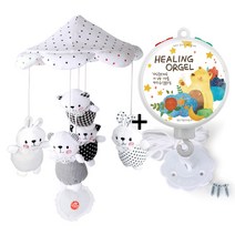 꿈나라 모빌, 흑백모빌+힐링v2 자동오르골 세트