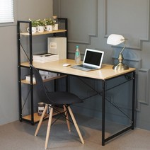 둘더스 이지심플 컴퓨터책상 120, 블랙