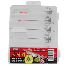 [금호조침] 호레기 전용 채비 (2단바늘) 호레기바늘, 1개