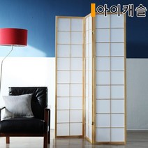 아이캐슬 오리엔탈 격자원목 3단 칸막이, 내츄럴