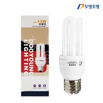 두영조명 삼파장 전구 11W E26 EFTR11EX, 주광색