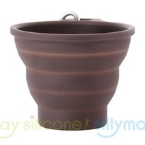 토탈하우스 실리만 실리콘 접이식 휴대컵 230ml WSK414 폴딩컵 접이식컵, 회색