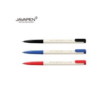 [문구살래]자바 e-오피스 볼펜 유성펜 0.7mm/1타12입/JAVA, 0.7mm/적, 개