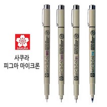 사쿠라 피그마 마이크론 XSDK 만화그리기용, PN 세피아