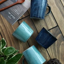 오반자이 앤티크 일본 컵과 머그, 앤티크머그[블루문1p]